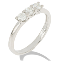 Anello Gemoro Donna Trilogy in Oro bianco Diamante 0.44 Ct FT281BIA44 - FT281BIA44